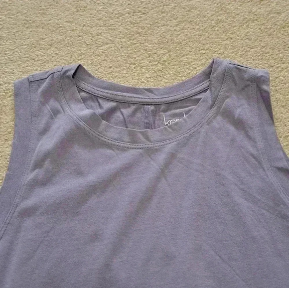 Set of 2 Kersh Tank Tops Small Purple Grey Sleeveless Tops - Picture 12 of 15